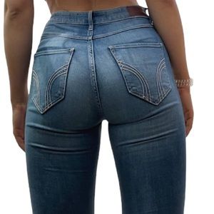 HOLLISTER so cal stretch blue jeans